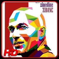 Zinedine Zidane Wallpaper Affiche