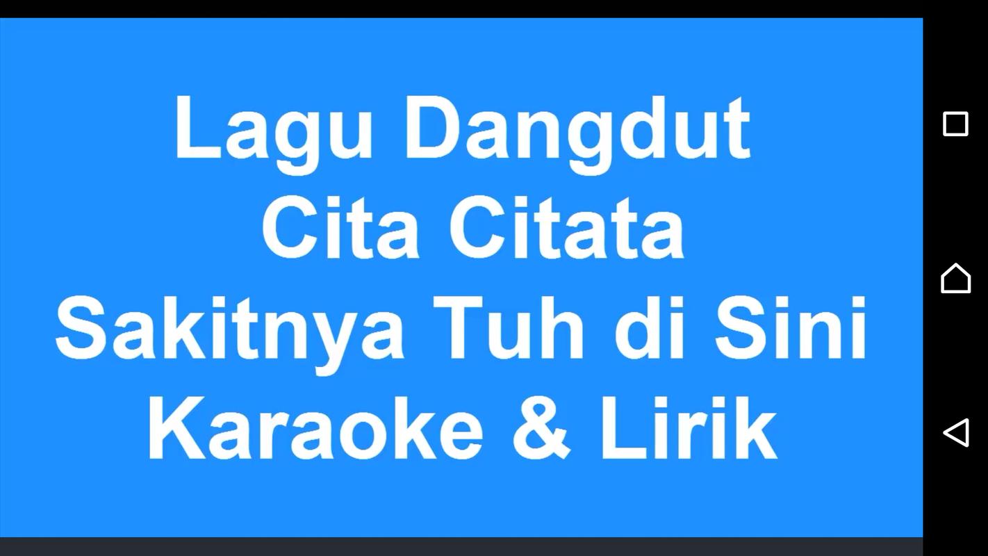 Karaoke Dangdut Terbaru for Android - APK Download