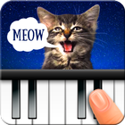 Chat Piano. Sons-Musique icône