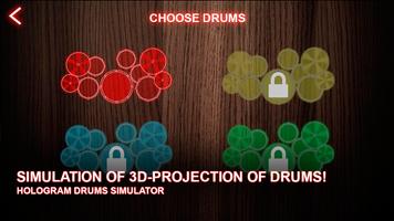 Hologram Drums Simulator screenshot 1