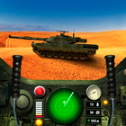 Tanque De Batalha. Simulador ícone