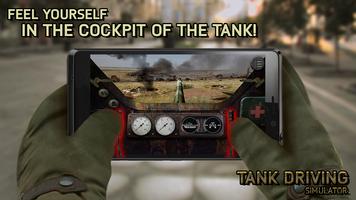 Tank driving simulator Affiche