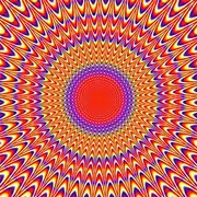Visual optical illusions