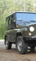 Wallpapers With UAZ 469 Affiche