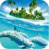 Water Backgrounds ไอคอน