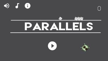 Parallels - Géométrie Art Affiche