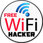 Wifi password hacker / wifi password show prank icône