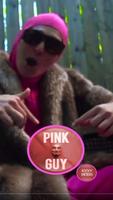 Pink Guy Button penulis hantaran