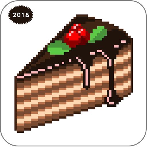 color by number - pixel art - free draw 2018