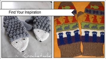 Adorable Sweater Mittens DIY poster