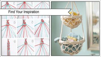 Awesome DIY Macrame Step by Step โปสเตอร์