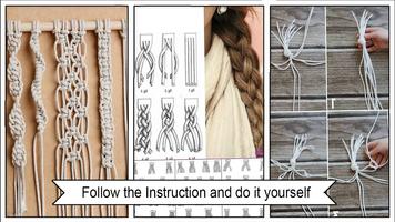 Awesome DIY Macrame Step by Step اسکرین شاٹ 2