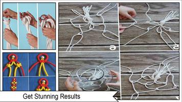 Awesome DIY Macrame Step by Step ภาพหน้าจอ 3