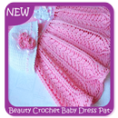 Padrões do vestido de bebê Crochet de beleza APK