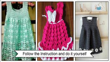 پوستر Beauty Crochet Baby Dress Patterns