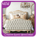 Creative Rustic Wood Headboard APK