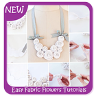 Easy Fabric Flowers Tutorials-icoon
