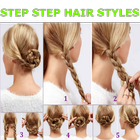 Step by step hair ไอคอน