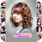 Female Hairstyles آئیکن