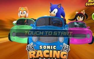 Super Sonic Kart Go Race: Free Car Racing Game 海報