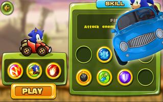 Super Sonic Kart Go Race: Free Car Racing Game скриншот 1