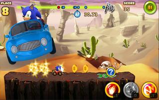 Super Sonic Kart Go Race: Free Car Racing Game скриншот 2