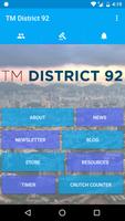 TM District 92 Affiche
