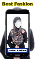 Hijab Muslim Beauty Look Affiche