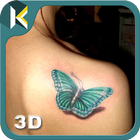 3D Tattoo Camera icon