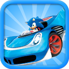 Super Sonic Kart Race: Free Drift Car Racing Game icône