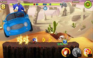 Super Sonic Kart Race: Free Drift Car Racing Game capture d'écran 1