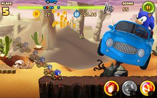 Super Sonic Kart Race: Free Drift Car Racing Game capture d'écran 2