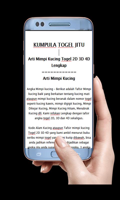 37 Mimpi di gigit kucing hitam togel
