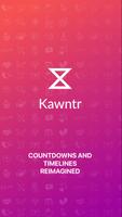 Countdown Timelines - Kawntr Affiche