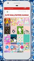 Cute Wallpapers Kawaii Plakat