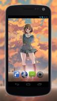 Anime Girl Live Wallpaper پوسٹر