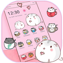Cute Cup Cat Theme Kitty Wallpaper & icon pack APK