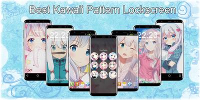 Izumi Sagiri Pattern Lock Screen and Wallpaper 海報