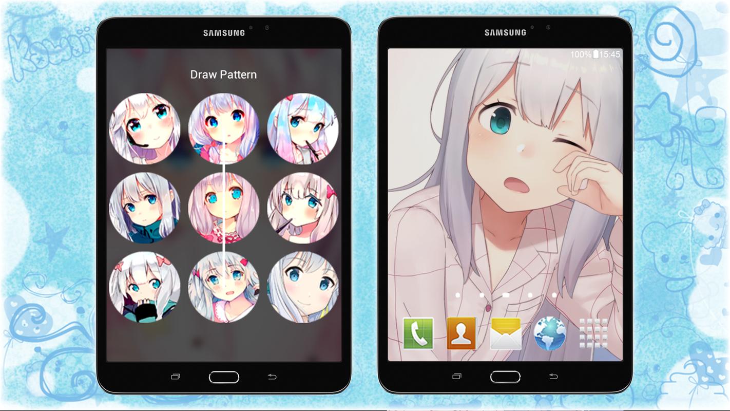 Izumi Sagiri Pattern Lock Screen And Wallpaper APK Download Free