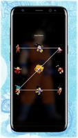 Son Goku Pattern Lock screen and Wallpaper screenshot 1