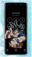 Son Goku Pattern Lock screen and Wallpaper screenshot 2
