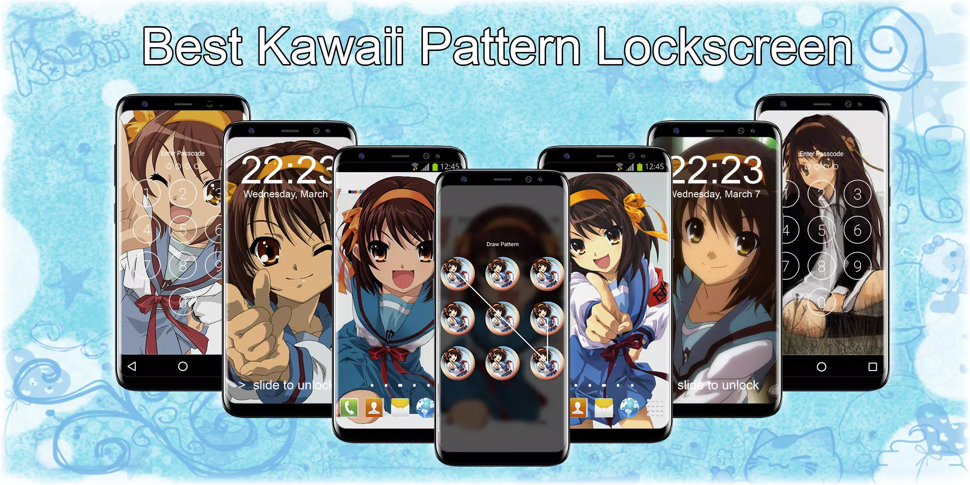 Haruhi Suzumiya 涼宮ハルヒ Lockscreen Wallpaper For Android Apk Download