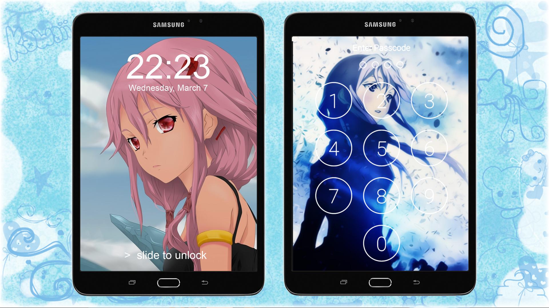 Android 用の Inori Egoist Inorin Yuzuriha Lock Wallpaper Apk を