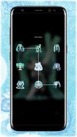 Chibi Miku Pattern Lock Screen and Wallpaper screenshot 1