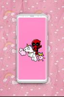 Unicorn - Kawaii wallpapers تصوير الشاشة 1