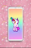 Unicorn - Kawaii wallpapers تصوير الشاشة 2