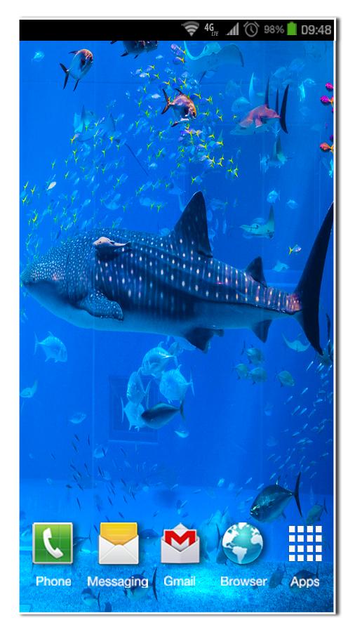 Android 用の 魚水族館ライブ壁紙 Apk をダウンロード