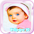 Cute Baby Live Wallpaper HD icône