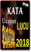 KATA UCAPAN LUCU SELAMAT TAHUN BARU 2018 LENGKAP Affiche