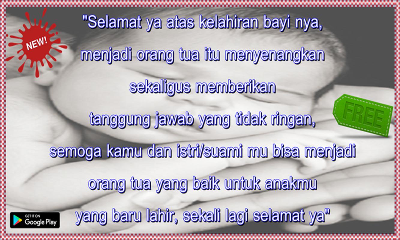 Kartu Ucapan Untuk  Bayi  Baru  Lahir  Dalam Bahasa Inggris 